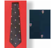 Multi-Motif Shield Tie – Polyester